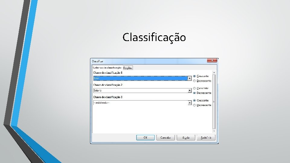 Classificação 