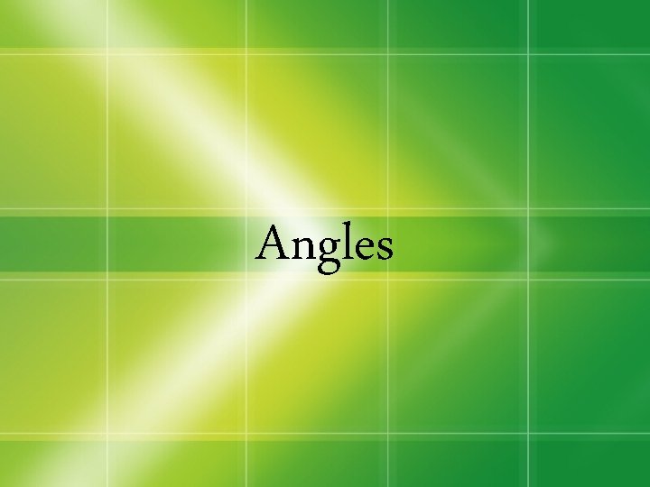 Angles 