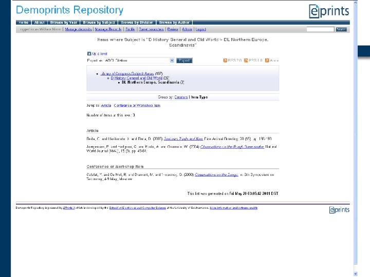 Range of Browse Views 