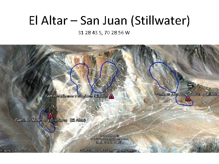 El Altar – San Juan (Stillwater) 31 28 43 S, 70 28 56 W