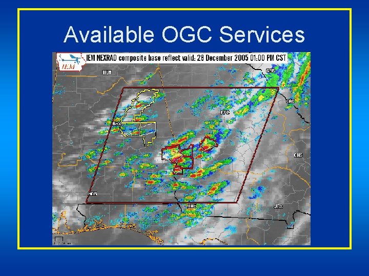 Available OGC Services 