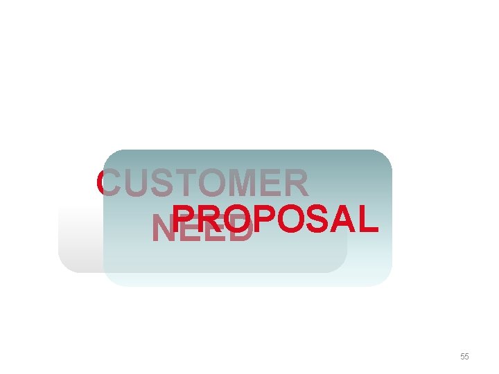 CUSTOMER PROPOSAL NEED 55 