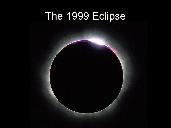 The 1999 Eclipse 