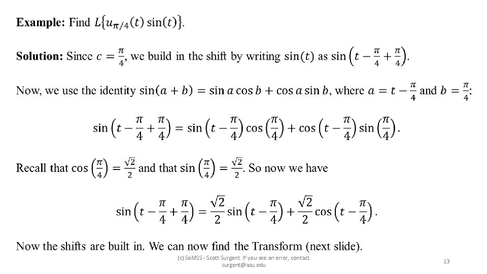  (c) So. MSS - Scott Surgent. If you see an error, contact surgent@asu.
