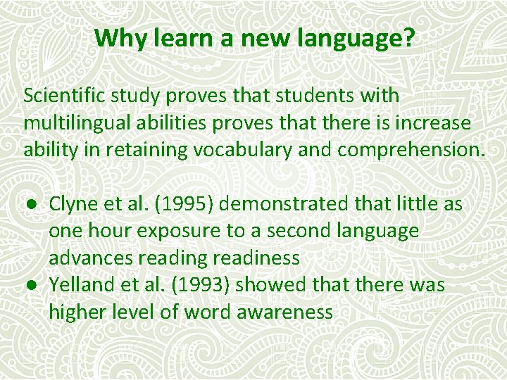 Why learn a new language? Scientific study proves that students with multilingual abilities proves