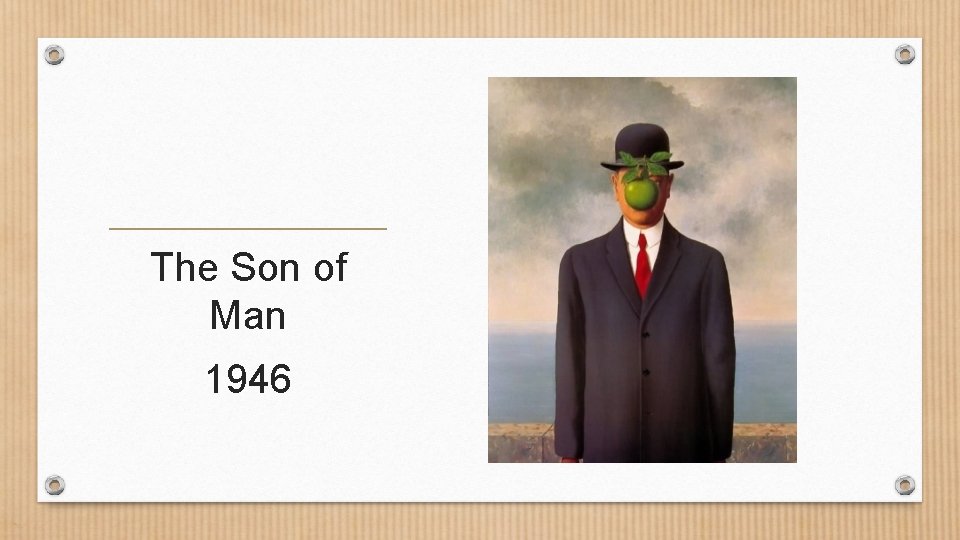 The Son of Man 1946 The Son of Man 1946