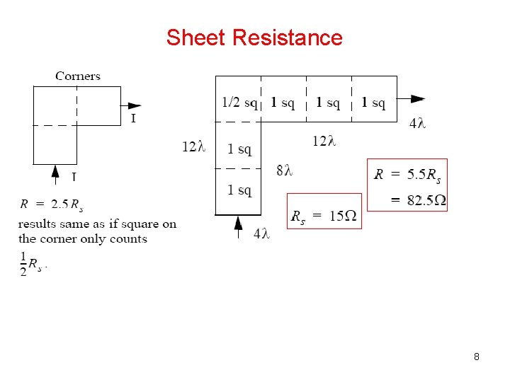 Sheet Resistance 8 