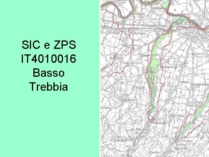 SIC e ZPS IT 4010016 Basso Trebbia 