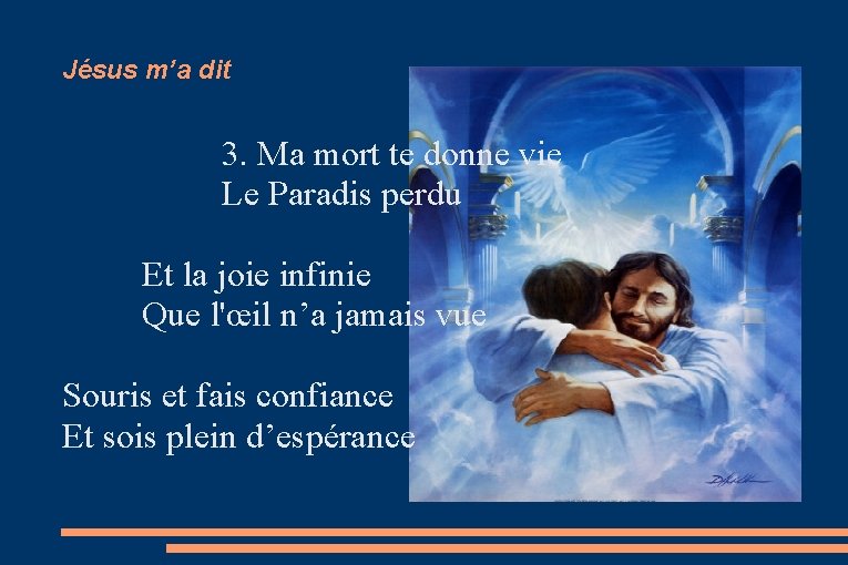 Jésus m’a dit 3. Ma mort te donne vie Le Paradis perdu Et la