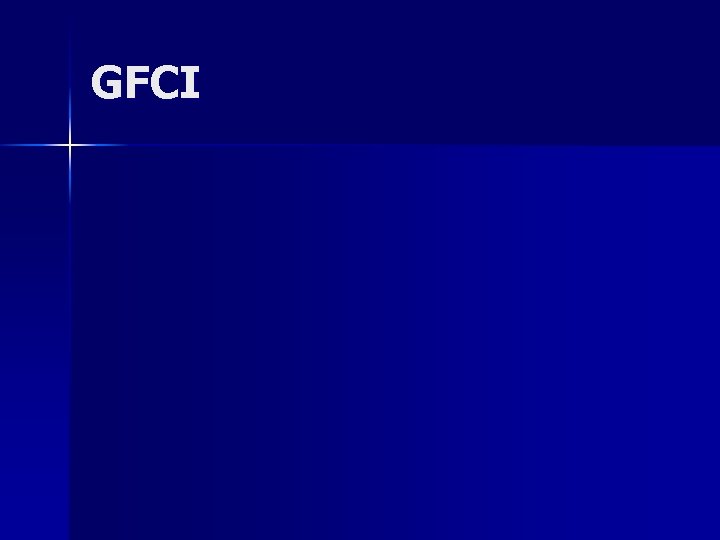 GFCI 