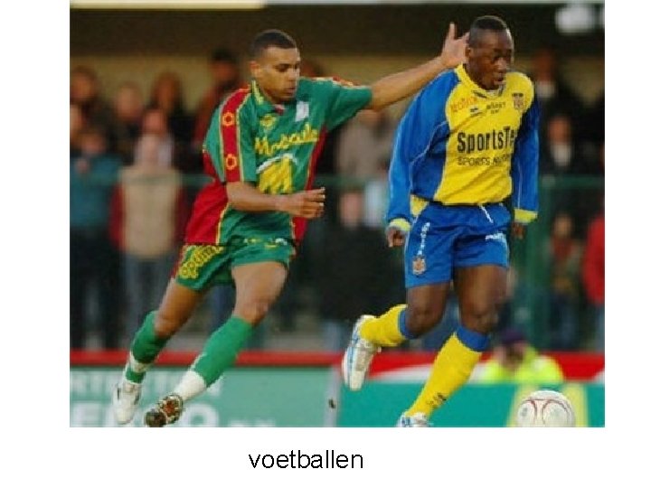 voetballen 