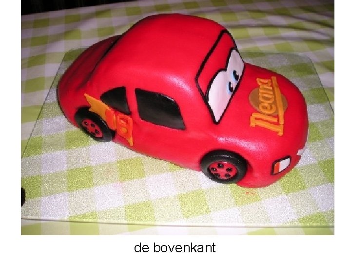 de bovenkant 