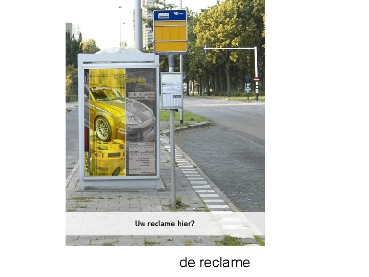 de reclame 