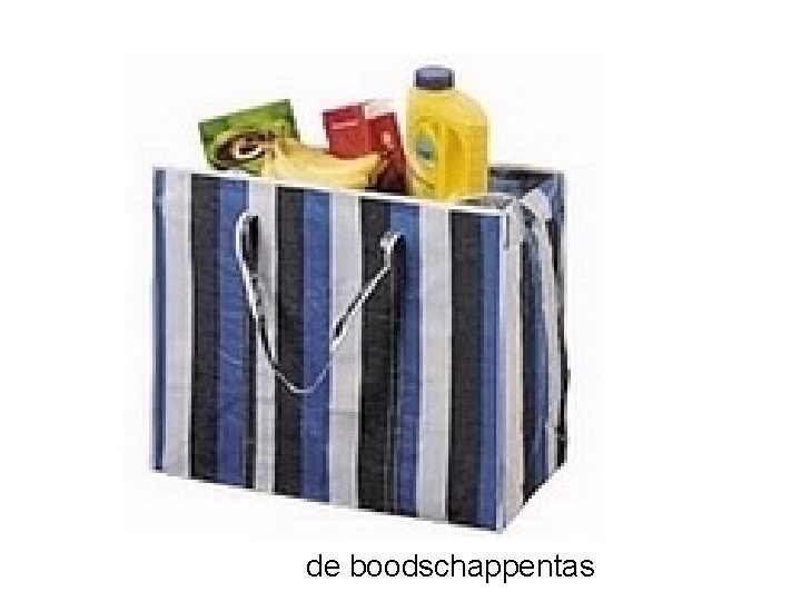 de boodschappentas 