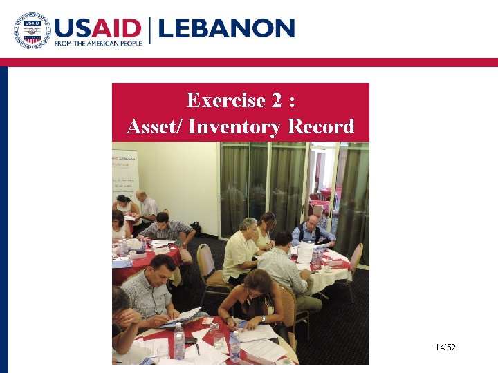 Exercise 2 : Asset/ Inventory Record 14/52 