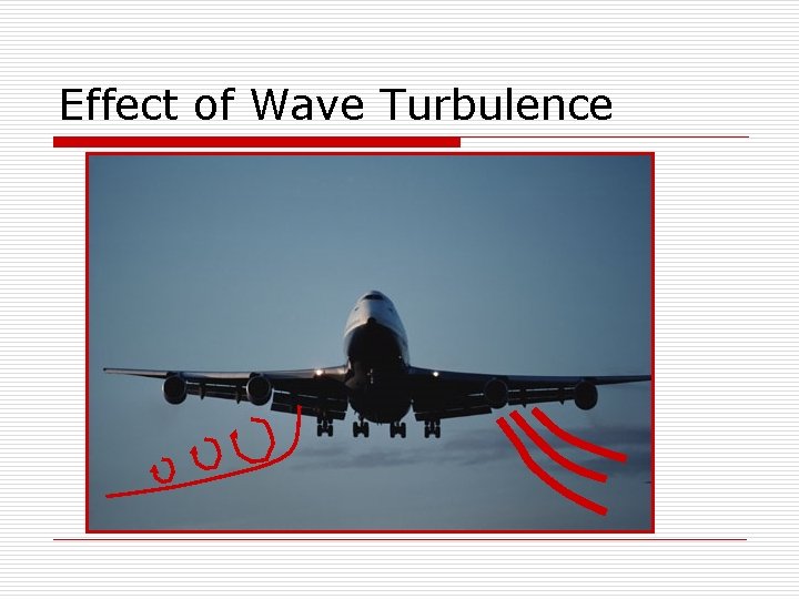 Effect of Wave Turbulence 