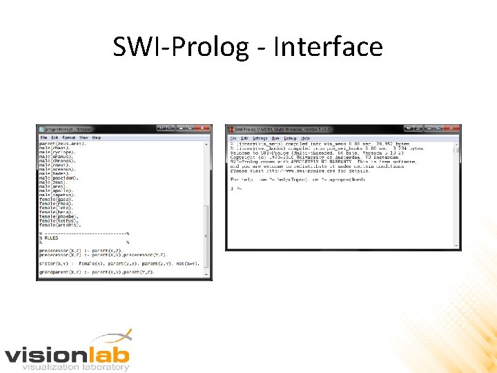 SWI-Prolog - Interface 