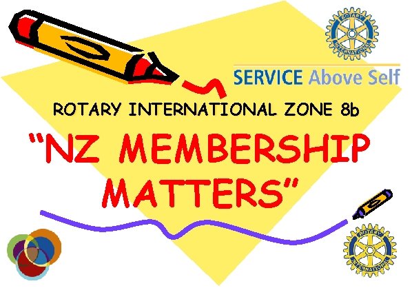 ROTARY INTERNATIONAL ZONE 8 b “NZ MEMBERSHIP MATTERS” 