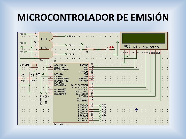 MICROCONTROLADOR DE EMISIÓN 