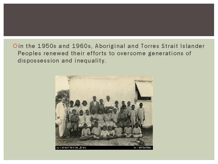  in the 1950 s and 1960 s, Aboriginal and Torres Strait Islander Peoples
