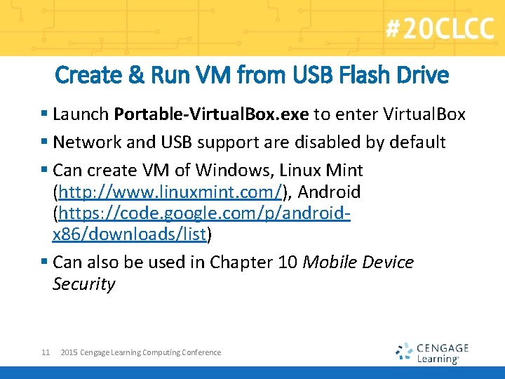 Create & Run VM from USB Flash Drive § Launch Portable-Virtual. Box. exe to