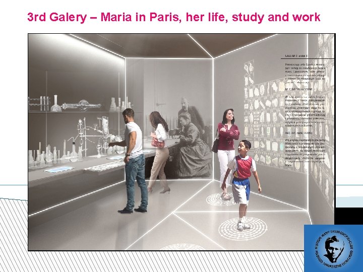 3 rd Galery – Maria in Paris, her life, study and work 