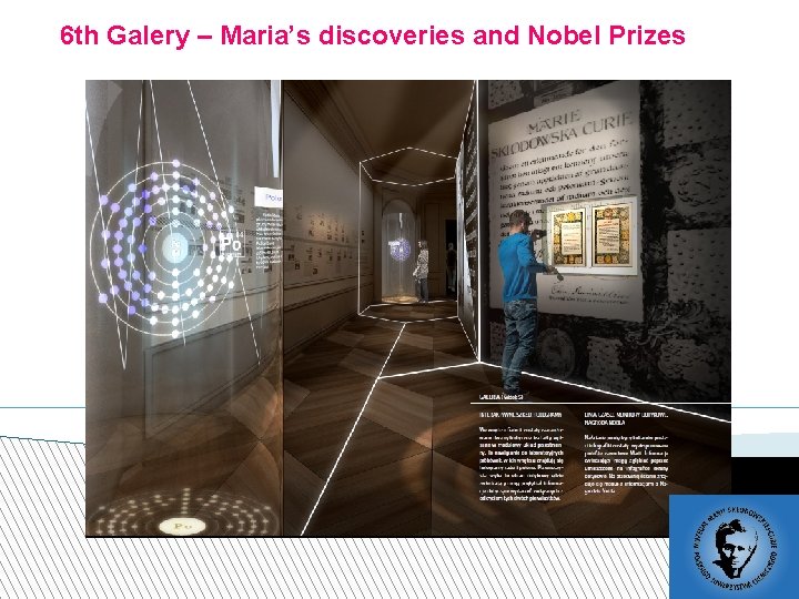 6 th Galery – Maria’s discoveries and Nobel Prizes 