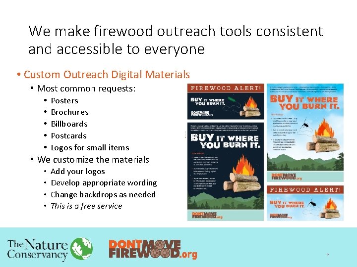We make firewood outreach tools consistent and accessible to everyone • Custom Outreach Digital