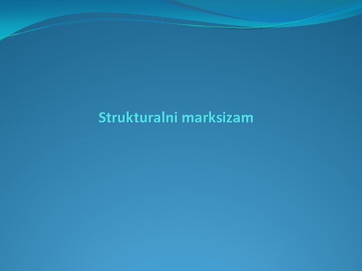 Strukturalni marksizam 