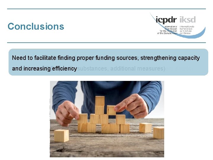 Conclusions Lower pollutant emissions and loads in to of Need Significant of to additional