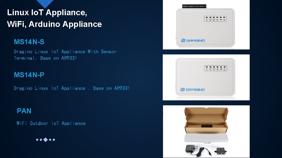 Linux Io. T Appliance, Wi. Fi, Arduino Appliance MS 14 N-S Dragino Linux Io.