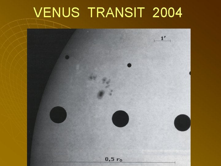 VENUS TRANSIT 2004 
