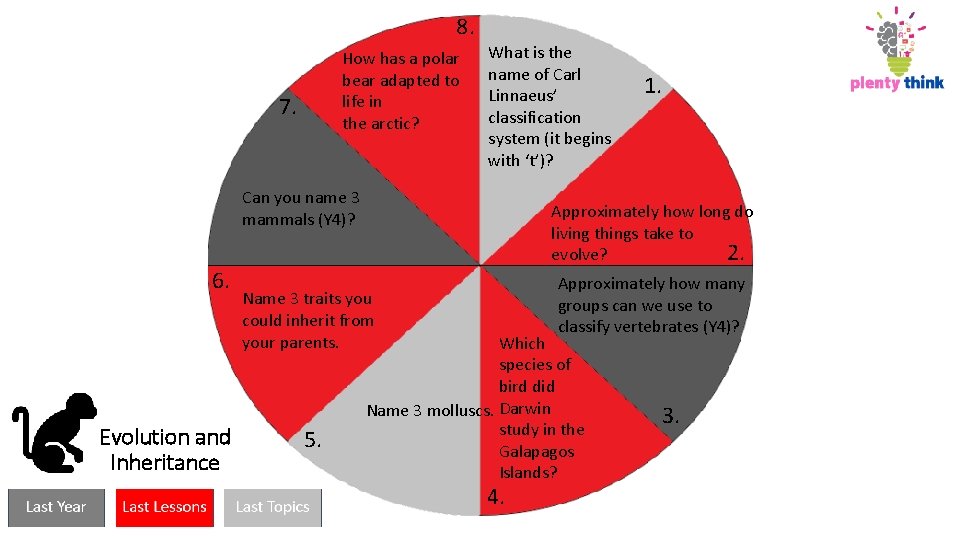 8. How has a polar bear adapted to life in the arctic? 7. What