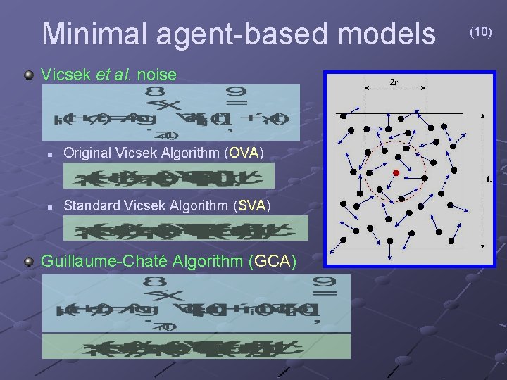 Minimal Vicsek Model Python Code Example New Perspectives in the Study of Swarming Systems