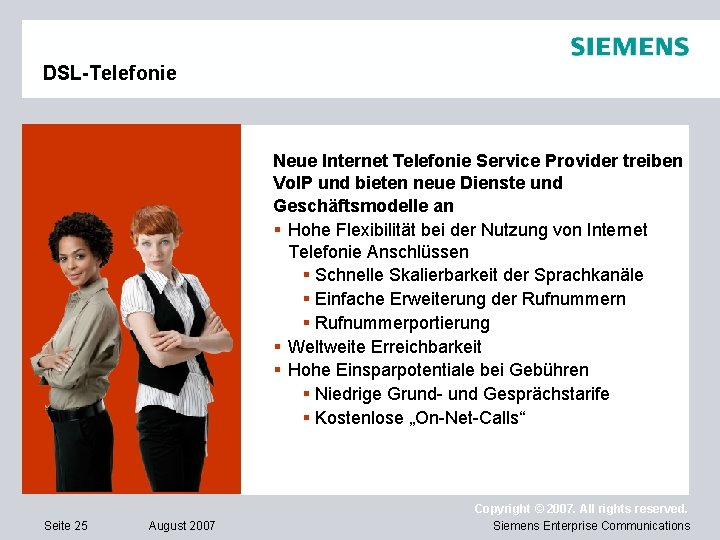 DSL-Telefonie Neue Internet Telefonie Service Provider treiben Vo. IP und bieten neue Dienste und