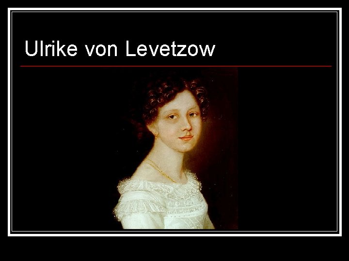 Ulrike von Levetzow 