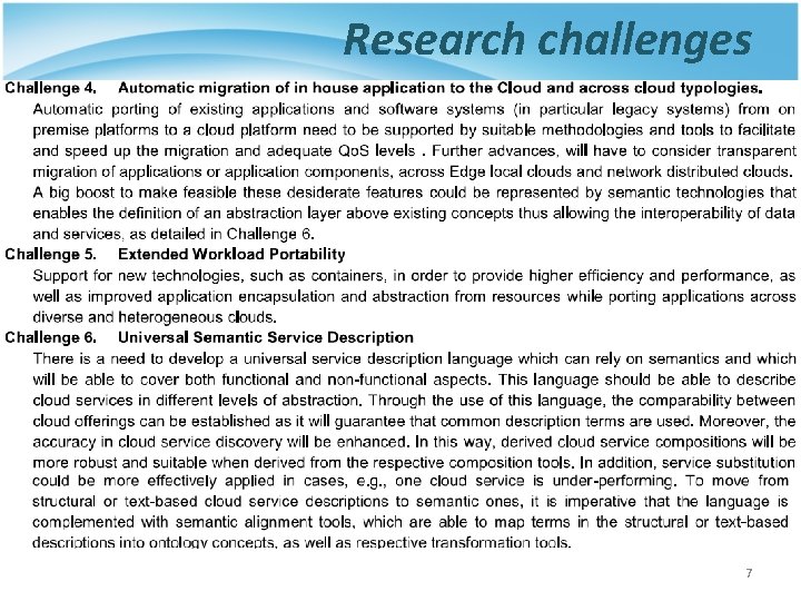 Issues in Cloud Computing Agenda Issues in Intercloud