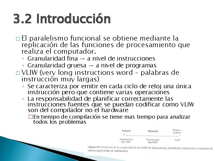 3. 2 Introducción � El paralelismo funcional se obtiene mediante la replicación de las