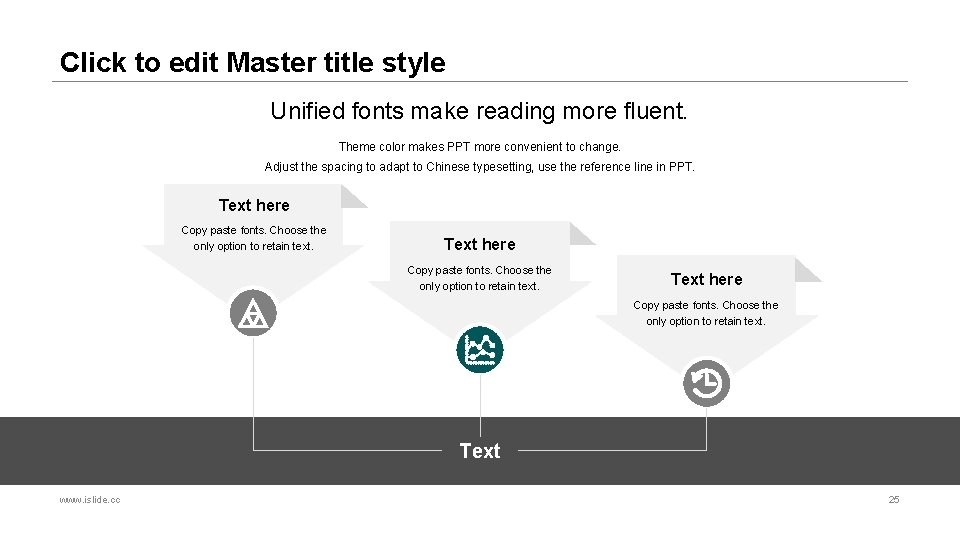 Click to edit Master title style Unified fonts make reading more fluent. Theme color