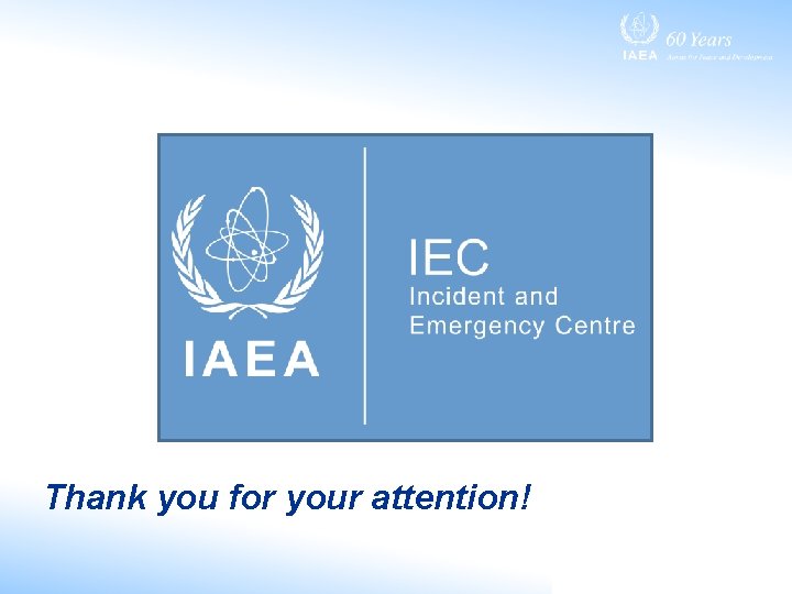 Thank you for your attention! 