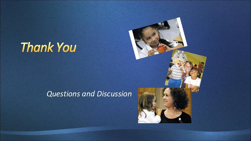 Thank You Questions and Discussion 