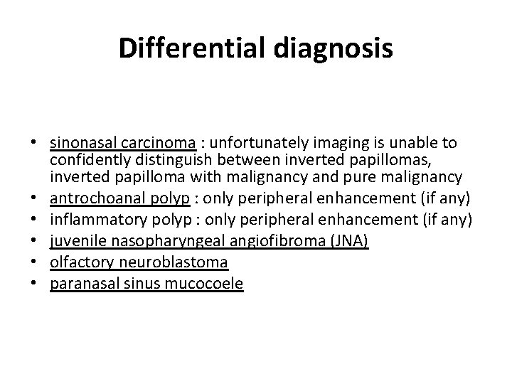 Difference between inverted papilloma and polyp - Difference between inverted papilloma and polyp