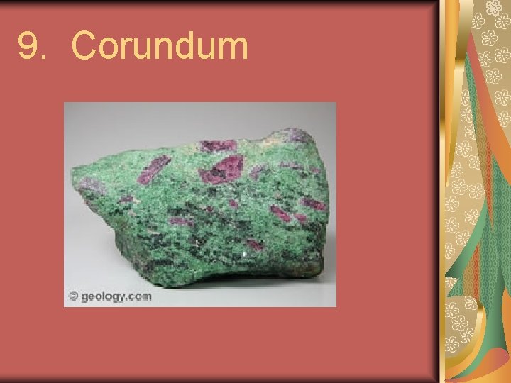 9. Corundum 