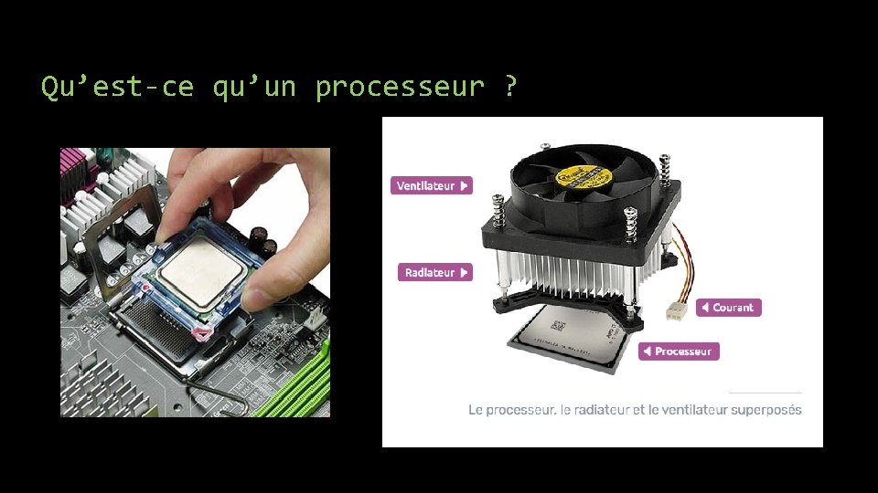 Qu’est-ce qu’un processeur ? 