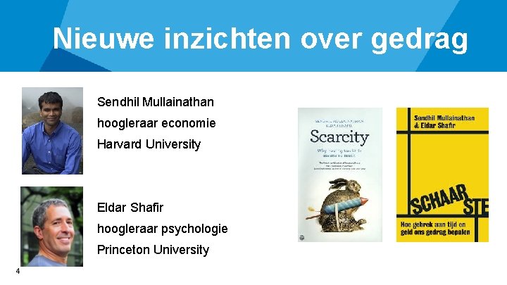 De theorie van de schaarste handvatten voor de