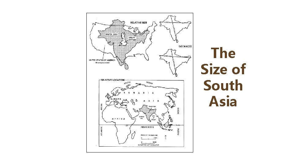 The Size of South Asia 