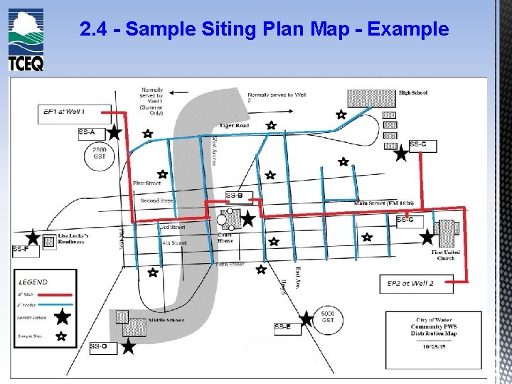 2. 4 - Sample Siting Plan Map - Example 