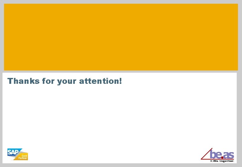 Thanks for your attention! 