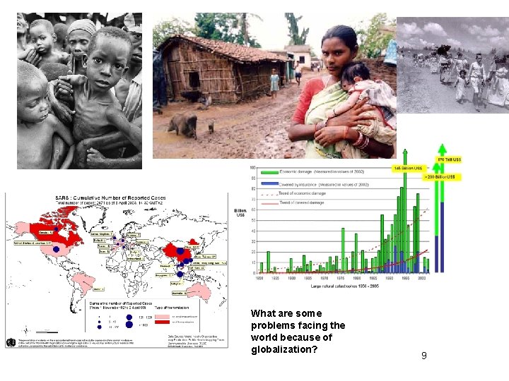 What are some problems facing the world because of globalization? 9 