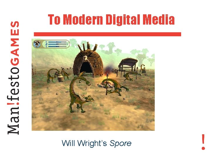 To Modern Digital Media Will Wright’s Spore 
